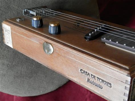 four string cigar box guitar